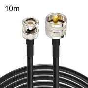 Cavo adattatore BNC maschio a UHF maschio RG58, 0.5m, 1m, 2m, 3m, 5m, 8m, 10m