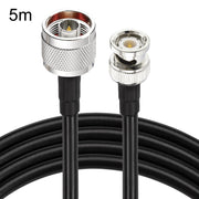 Cavo coassiale RF N maschio a BNC maschio RG8X, 0.5m, 1m, 2m, 3m, 5m, 8m, 10m