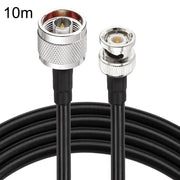 Cavo coassiale RF N maschio a BNC maschio RG8X, 0.5m, 1m, 2m, 3m, 5m, 8m, 10m