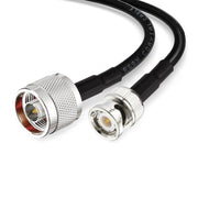 Cavo coassiale RF N maschio a BNC maschio RG8X, 0.5m, 1m, 2m, 3m, 5m, 8m, 10m