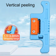Coltello per disfacimento cavi longitudinali lucernari tubo in fibra ottica da 1,9-3,0 mm, AUA-05
