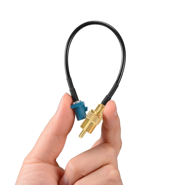 Cavo adattatore RF coassiale da RCA maschio a Fakra Z maschio RG174, 15cm, 30cm, 50cm, 100cm