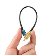 Cavo adattatore RF coassiale da RCA maschio a Fakra Z maschio RG174, 15cm, 30cm, 50cm, 100cm