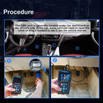 Tester motore OBD2 per strumento diagnostico guasti automobile ELM327, T200