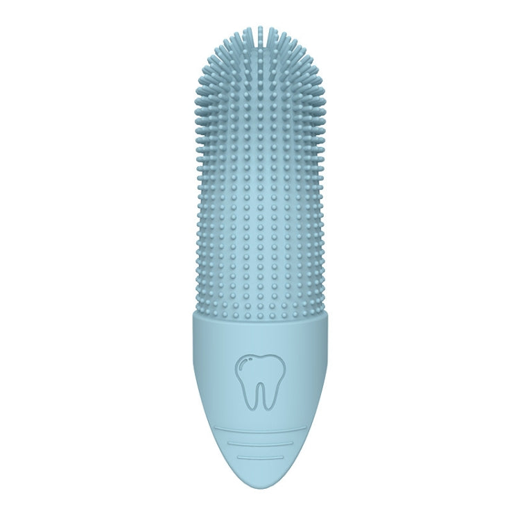 Spazzolino da denti per animali domestici Gatti Cani Spazzolino da denti in silicone Strumento per la pulizia orale degli animali domestici