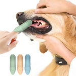 Spazzolino da denti per animali domestici Gatti Cani Spazzolino da denti in silicone Strumento per la pulizia orale degli animali domestici