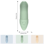 Spazzolino da denti per animali domestici Gatti Cani Spazzolino da denti in silicone Strumento per la pulizia orale degli animali domestici