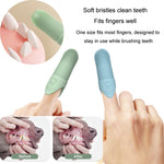 Spazzolino da denti per animali domestici Gatti Cani Spazzolino da denti in silicone Strumento per la pulizia orale degli animali domestici