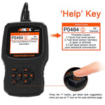 ANCEL AD530 Strumento di test della batteria per auto con schermo da 2,8 pollici OBD2 Tester per motore per auto, AD530