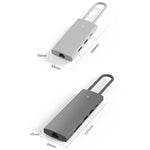 Stazione di docking Blueendless 4K60Hz + Gigabit LAN + Data Type-C, 6-in-1 Gray, 6-in-1 Blue, 6-in-1 Pink, 9-in-1 Reading Card Pink, 9-in-1 Reading Card Gray, 9-in-1 Reading Card Blue