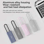 Stazione di docking Blueendless 4K60Hz + Gigabit LAN + Data Type-C, 6-in-1 Gray, 6-in-1 Blue, 6-in-1 Pink, 9-in-1 Reading Card Pink, 9-in-1 Reading Card Gray, 9-in-1 Reading Card Blue
