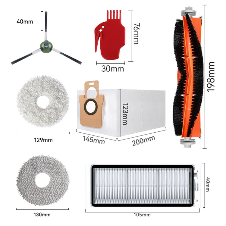 Kit ricambi per aspirapolvere Dreame L20 Ultra e X20 Pro