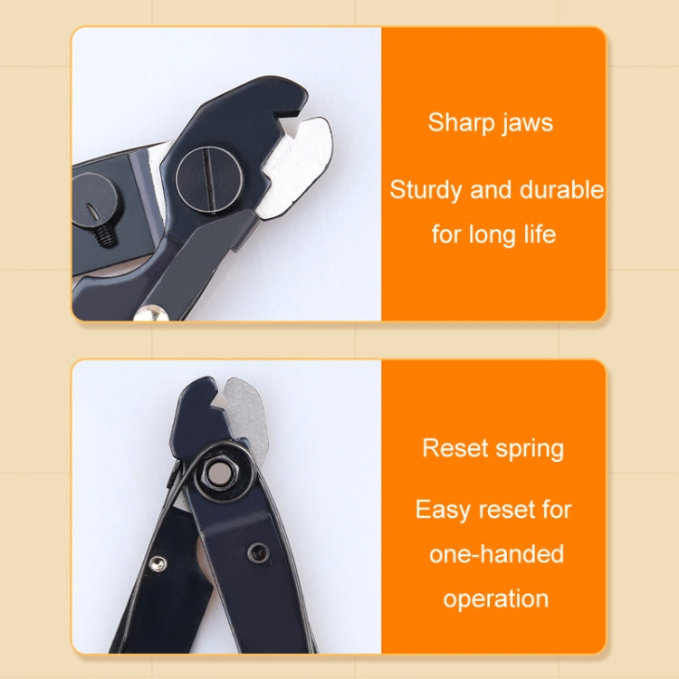 Pinza Miller a ganascia singola per fibra ottica, spelafili per rivestimento cavi, Single Jaw Miller Plier