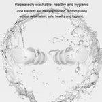 Tappi per le orecchie per dormire con cancellazione del rumore Tappi per le orecchie in silicone a triplo strato per il nuoto, Triple Layer