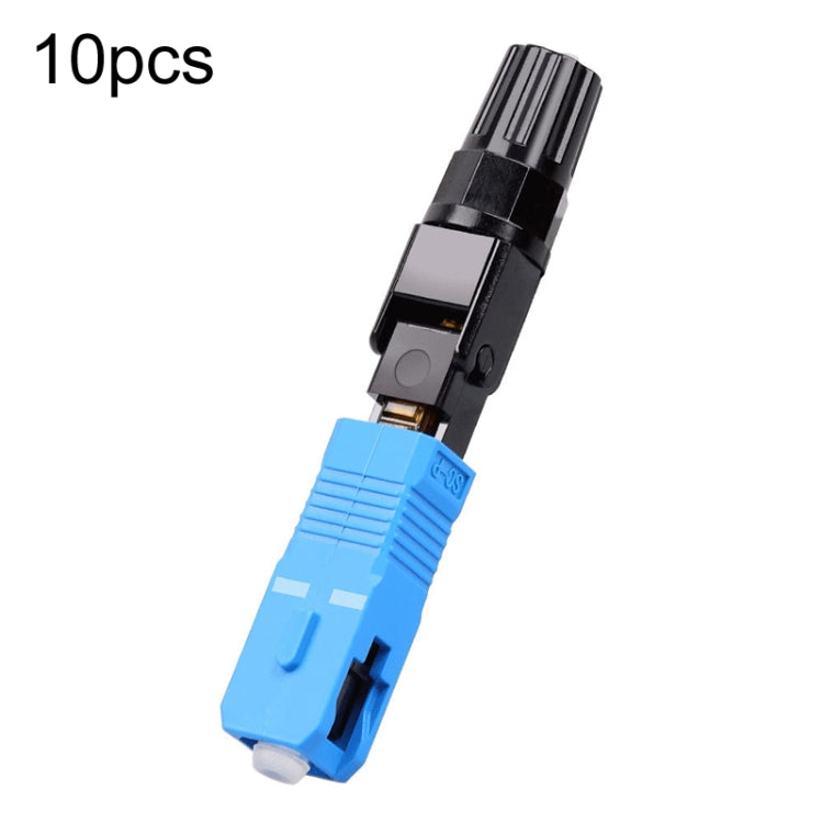 10 pezzi SC-UPC Telecom Grade FTTH Connettore Accoppiatore a giunzione fredda pre-integrato, 60mm