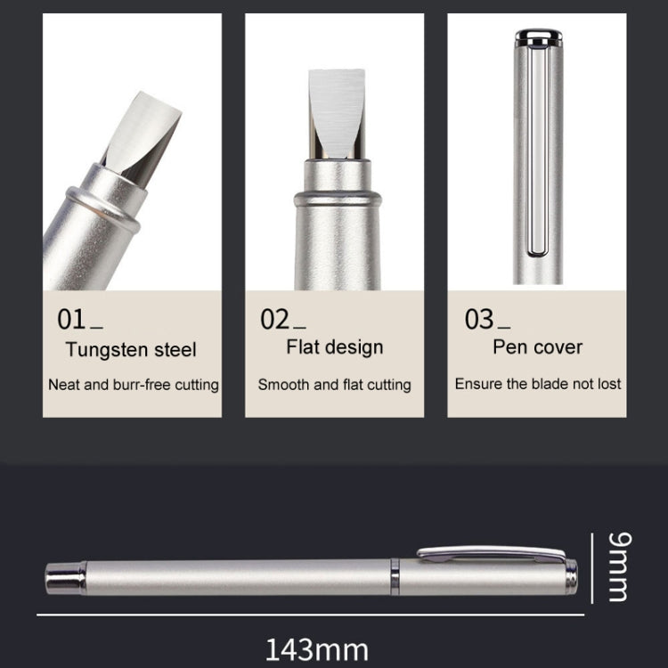 Taglierina portatile per fibra ottica con lama in tungsteno