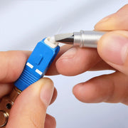Taglierina portatile per fibra nuda a penna con coltello da taglio in fibra di acciaio al tungsteno, Flat Blade