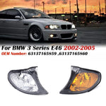 Per BMW Serie 3 E46 2002-2005, luci di direzione anteriori per parcheggio