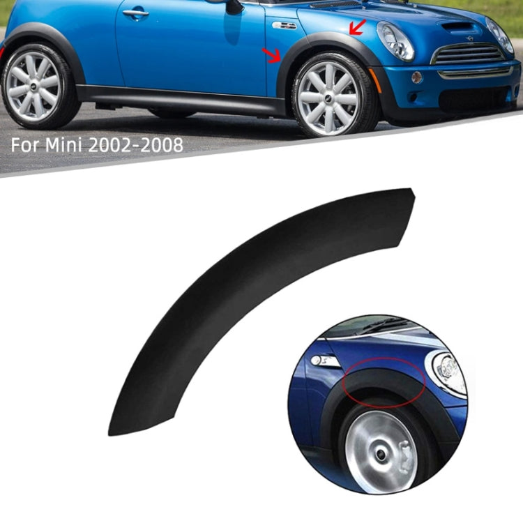 Per BMW Mini R55 2002-2008, parafango anteriore per sopracciglio della ruota anteriore