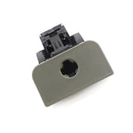 Per Volkswagen Polo 2002-2009 OE 6Q0857131D Maniglia del coperchio del vano portaoggetti, Black, Black With Hole, Gray, Gray With Holes, Beige, Beige With Hole