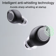 Apparecchi acustici ricaricabili semi-in-ear per anziani