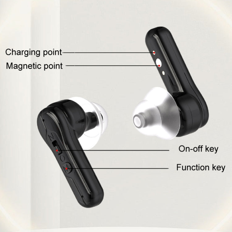 Amplificatori acustici intrauricolari ricaricabili In-Ear