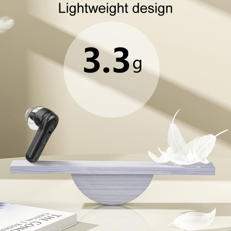 1 paio di amplificatori acustici per apparecchi acustici intrauricolari ricaricabili, In-Ear