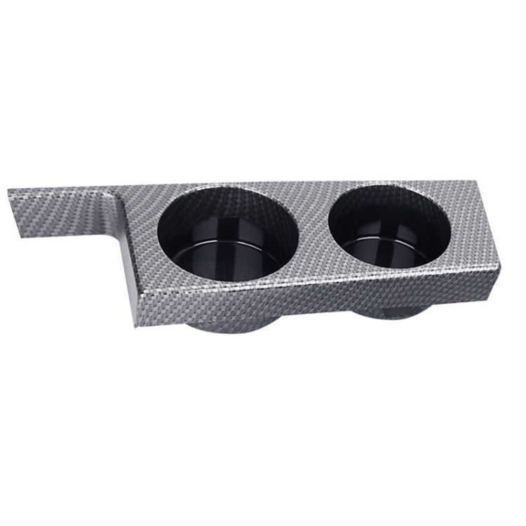 Per BMW Serie 5 E39/528i/530i/M5 Auto con guida a sinistra Controllo centrale Portabicchieri, Black, Carbon Grain, Rosewood Color, Black With groove, Carbon Grain With Groove, Rosewood Color With Groove