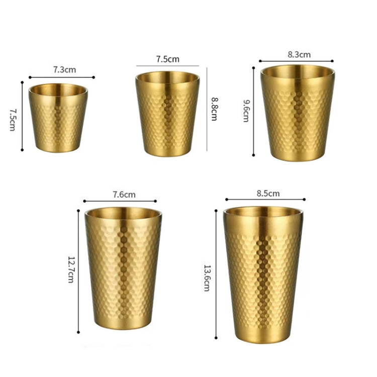 Tazza da tè doppio strato in acciaio inox 304