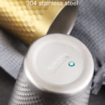 Tazza da tè doppio strato in acciaio inox 304