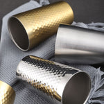 Tazza da tè doppio strato in acciaio inox 304