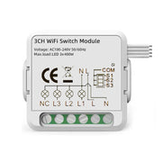 Modulo Smart Switch per APP Alexa / Google Home / Tuya Smart Life, 1CH  WiFi, 2CH WiFi, 3CH WiFi, 4CH WiFi, 1CH Zigbee, 2CH Zigbee, 3CH Zigbee, 4CH Zigbee