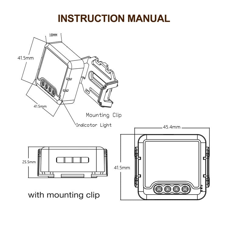 Modulo Smart Switch WiFi e Zigbee compatibile Alexa e Google