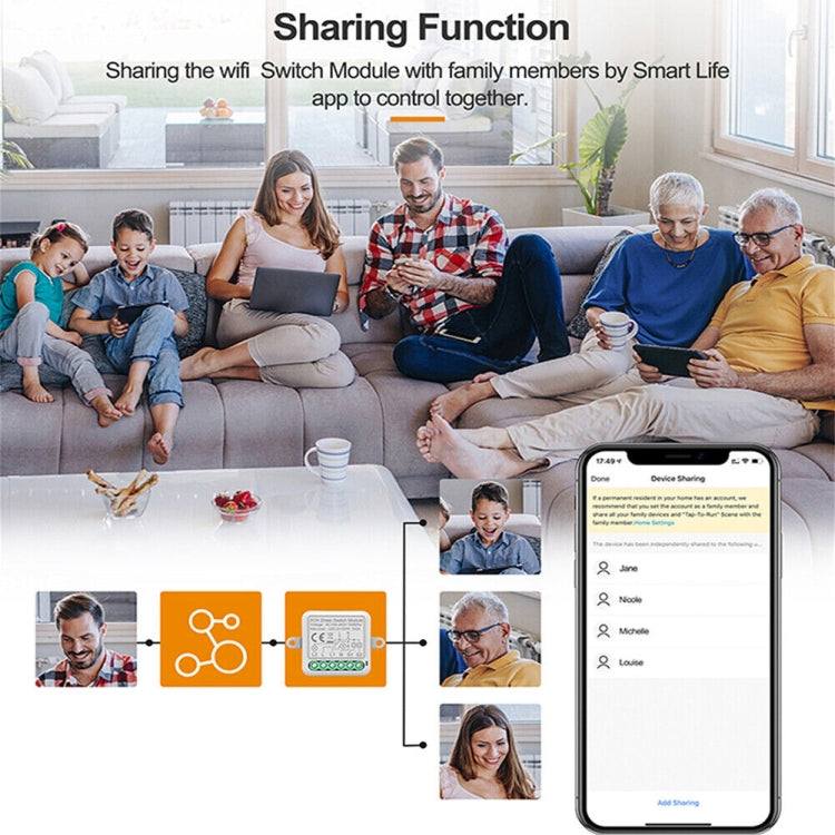 Modulo Smart Switch WiFi e Zigbee compatibile Alexa e Google