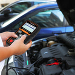 Analizzatore di test della batteria per auto FOXWELL BT705 12V 24V Test del sistema di avviamento e ricarica