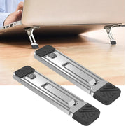 2 pezzi Supporto di raffreddamento invisibile per laptop, smartphone e tablet, 110034 Light Gray