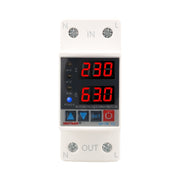Protezione intelligente da sovratensione e sottotensione auto-ripristinante regolabile 220 V CA, SINOTIMER SVP-718 40A, SINOTIMER SVP-718 63A