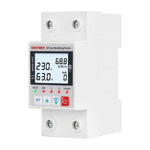 TUYA APP WiFi Smart Circuit Breaker Protezione da sovratensione, SINOTIMER SVP-688W-L, SINOTIMER SVP-688W