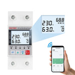 TUYA APP WiFi Smart Circuit Breaker Protezione da sovratensione, SINOTIMER SVP-688W-L, SINOTIMER SVP-688W
