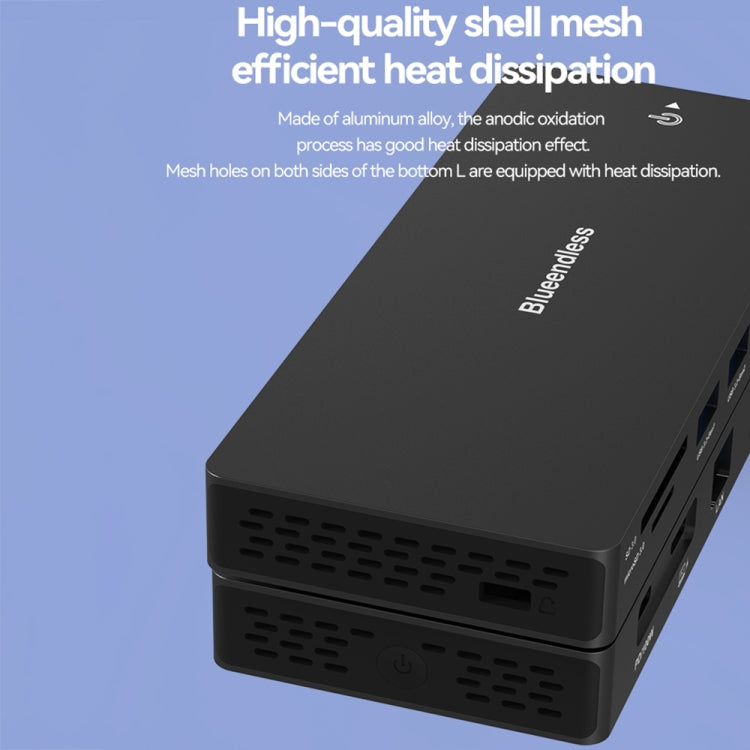 Stazione di docking Blueendless 12 in 1 HDMI 8K e DP
