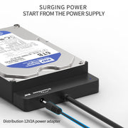 Adattatore USB3.0 a SATA Blueendless US35 per lettore di dischi rigidi SSD da 2,5/3,5 pollici, USB3.0 12V2A, USB3.0 EU Plug, USB3.0 US Plug, USB3.0 UK Plug, USB3.0 AU Plug, Type-C 12V2A, Type-C EU Plug, Type-C US Plug, Type-C UK Plug, Type-C AU Plug