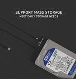 Adattatore USB 3.0 a SATA per dischi 2,5/3,5 pollici