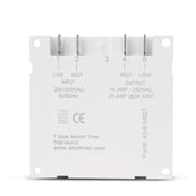 SINOTIMER TM618SH Timer digitale LCD a intervallo di 1 secondo, relè di tempo programmabile, 110V, 220V, 24V, 12V, 5V
