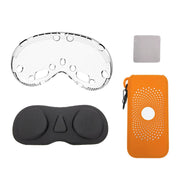 Per Apple Vision Pro 4 in 1 Kit Obiettivo Coperchio Batteria Custodia di Protezione Accessori, A Style Black, A Style White Gray, A Style Orange, B Style Black, B Style White Gray, B Style Orange