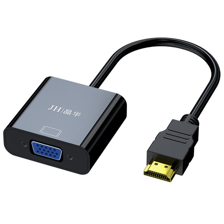Cavo adattatore JINGHUA HDMI a VGA convertitore video per laptop, No Audio Black, No Audio White, With Audio White, With Audio Black