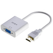Cavo adattatore JINGHUA HDMI a VGA convertitore video per laptop, No Audio Black, No Audio White, With Audio White, With Audio Black
