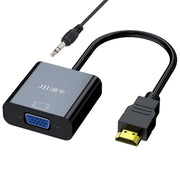 Cavo adattatore JINGHUA HDMI a VGA convertitore video per laptop, No Audio Black, No Audio White, With Audio White, With Audio Black