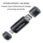 Lettore schede SD e TF USB 2.0 Type-C 2 in 1