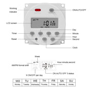 Timer digitale LCD a intervalli di 1 secondo, relè programmabile per 7 giorni alla settimana, SINOTIMER CN101S-110V, SINOTIMER CN101S-2 220V, SINOTIMER CN101S-3 24V, SINOTIMER CN101S-4 12V, SINOTIMER CN101S-5V