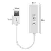 JINGHUA Z310 USB2.0 a RJ45 100Mbps Scheda di rete Interfaccia di rete Scheda di rete per laptop Driver gratuito
